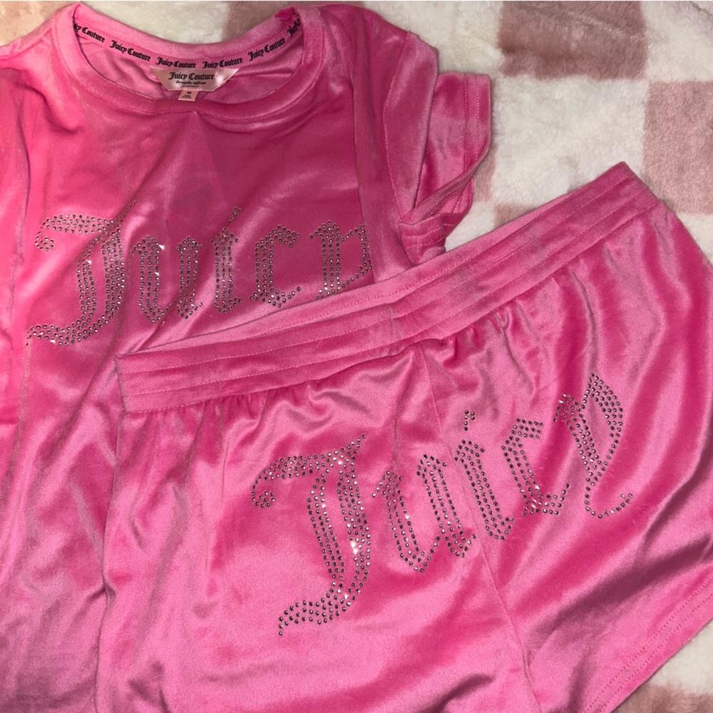 Juicy Couture Velour Pajama Set (M)